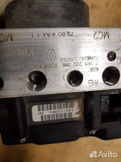 Блок авс Renault Duster