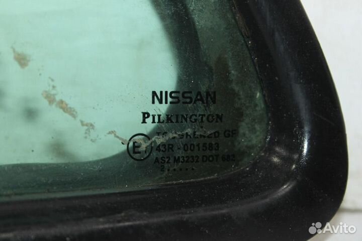 Стекло двери задней левой для Nissan Almera 2 20