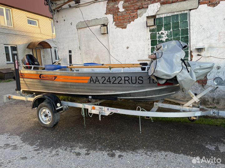 Лодка Wellboat 46- Легкий комплект