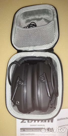 Активные наушники Zohan 054 стрелковые тактические