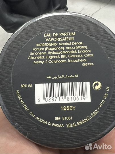 Acqua Di Parma Leather 100 мл оригинал