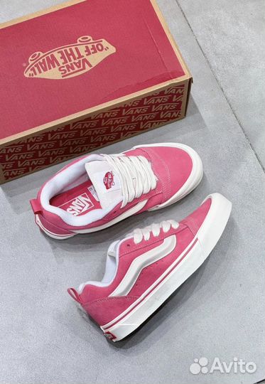 Vans Knu Skool Pink True White