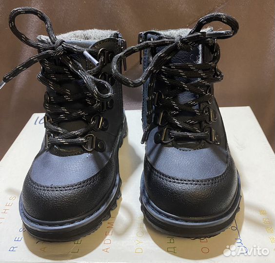 Ботинки демисезонные для мальчика 22 размер