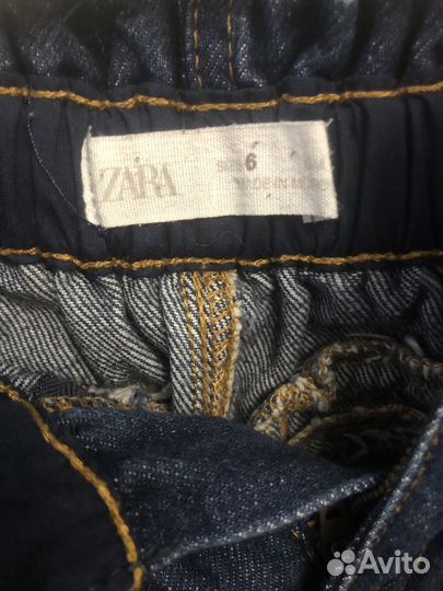 Джинсы на девочку 116/128