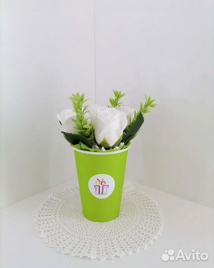 Букет из пенных роз