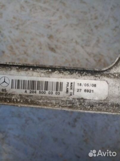 Радиатор основной Mercedes C-Class W204 OM646 2008