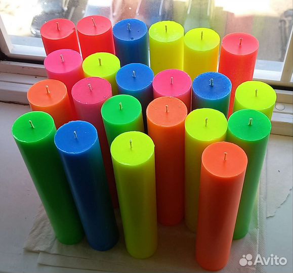 Низкотемпературные свечи для wax play