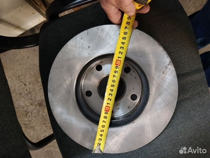 Диски тормозные передние тойота