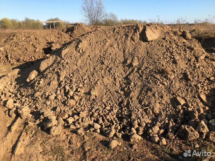 Земля для выравнивания участка