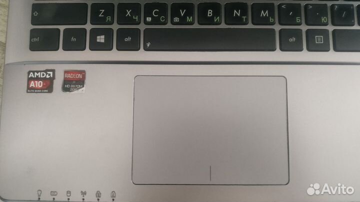 Ноутбук asus X550DP AMD-A10