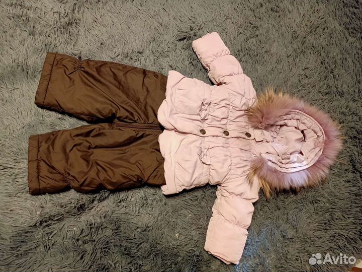 Зимний костюм для девочки