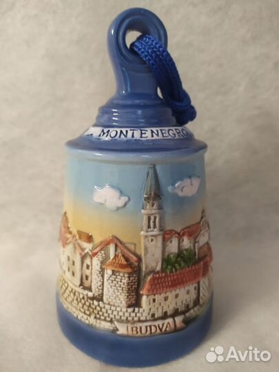 Колокольчики сувенирные Кипр и Черногория