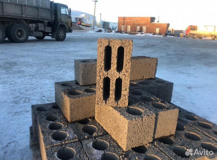 Керамзитобетонный блок