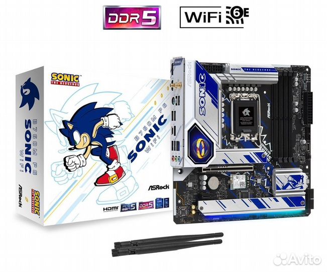 Материнская плата ASRock B760M PG sonic WiFi