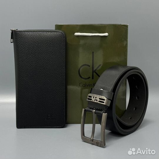 Ремень мужской и портмоне