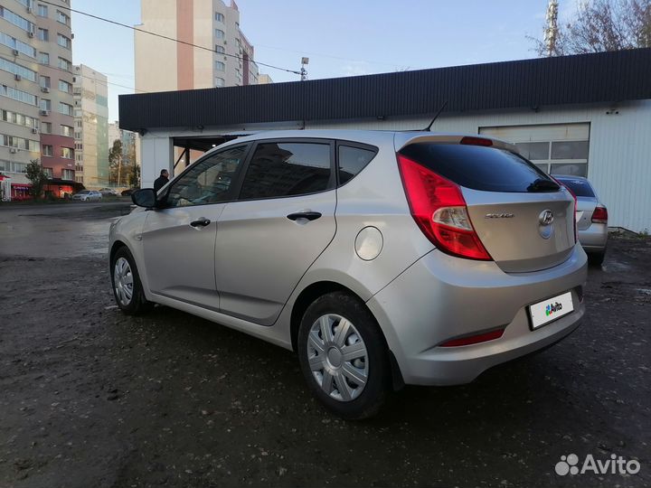 Hyundai Solaris 1.4 МТ, 2016, 167 000 км