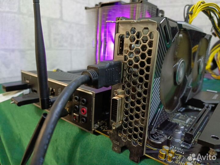 Видеокарта GTX 1660 super 6gb Palit