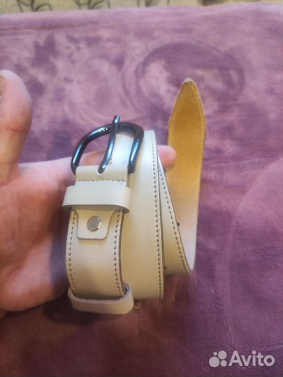 Мужской кожаный ремень