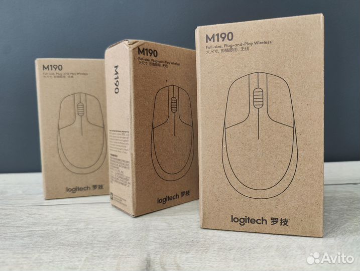 Новая беспроводная мышь Logitech M190