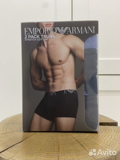 Трусы мужские Emporio Armani S,XL 2шт оригинал