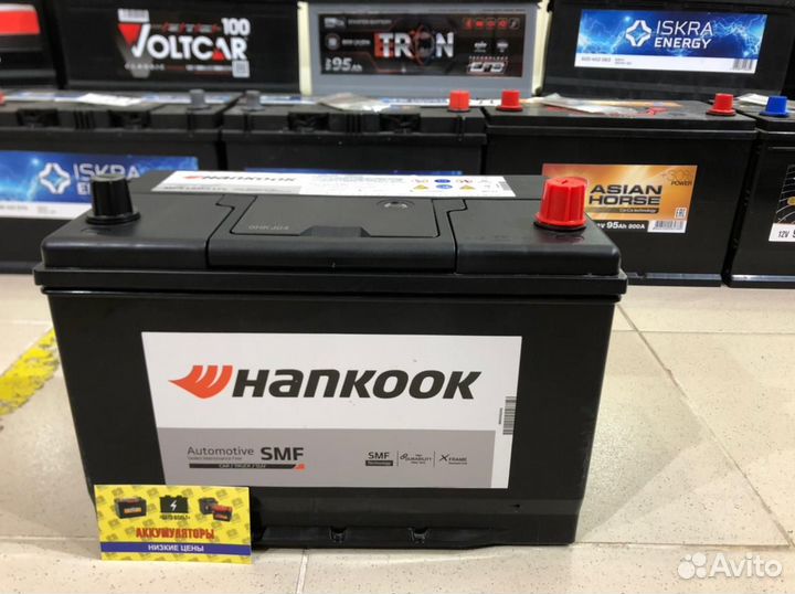 Аккумулятор Hankook Asia (Южная Корея) 95Ач 830А