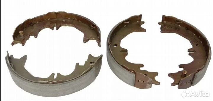 Колодки ст.торм. toyota land cruiser prado J90/J12