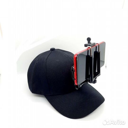 Кепка с креплением для камеры и смартфона