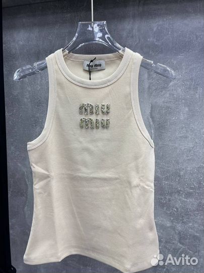 Майка топ MIU MIU премиум