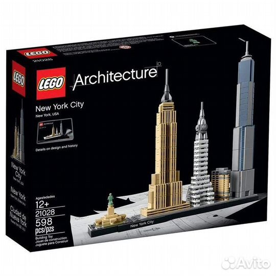Lego Architecture 21028 Нью-Йорк