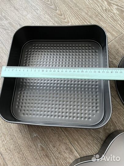 Набор форм для выпечки тортов из 3-х шт