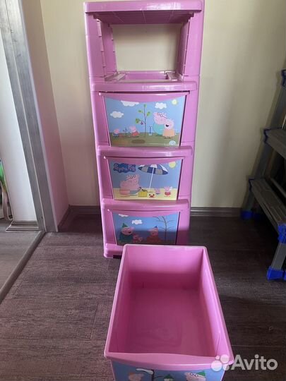 Комод детский пластиковый