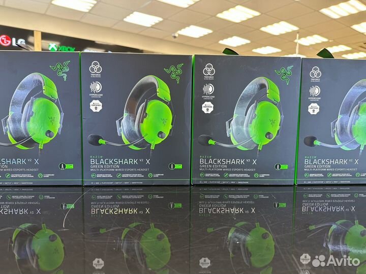 Компьютерная гарнитура Razer Blackshark V2 X Green