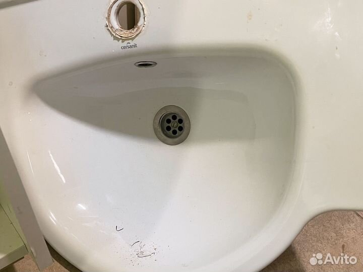 Раковина в ванную с тумбой бу