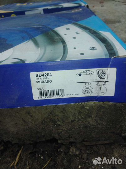 Тормозные диски на Nissan