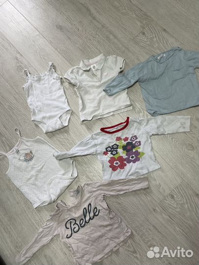 Пакет вещей для девочки 68 74