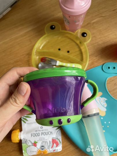 Детская посуда для кормления поильник