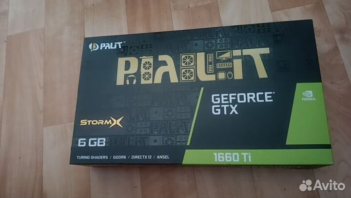 Видеокарта GTX 1660 ti 6gb