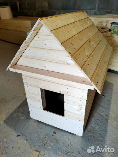 Будка для собаки утепленная