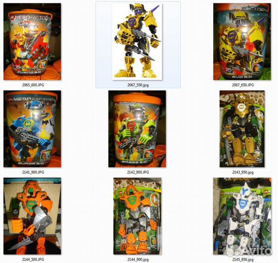 Лего Биониклы, Фабрика Героев, Бен 10, зв