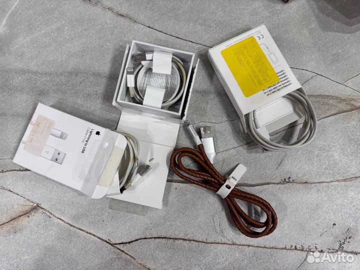 Кабели для зарядки iPhone usb lightning