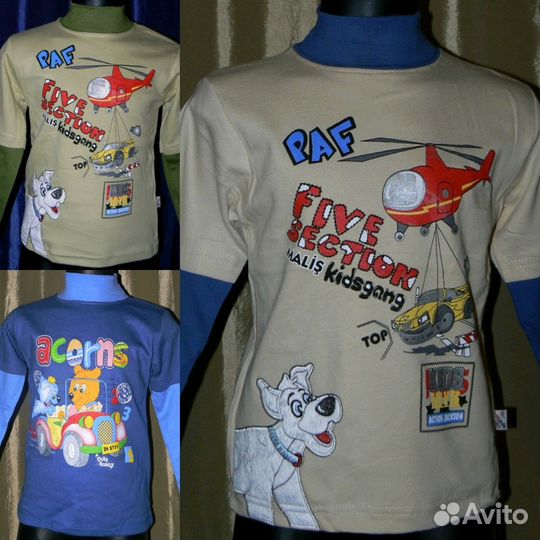 Новые детские вещи джемпера, водолазки, футболки
