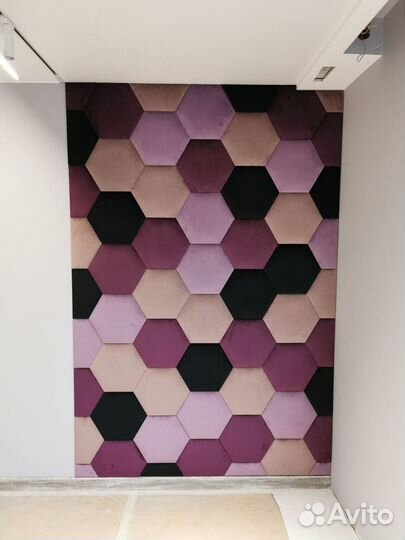 Мягкие стеновые панели в детской