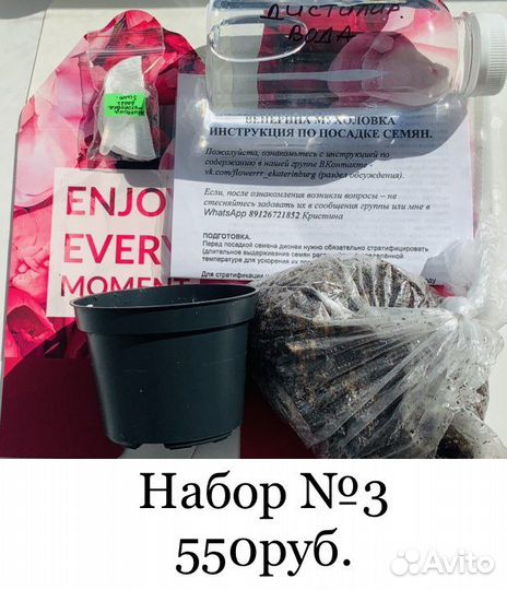 Мухоловка. Набор для выращивания из семян