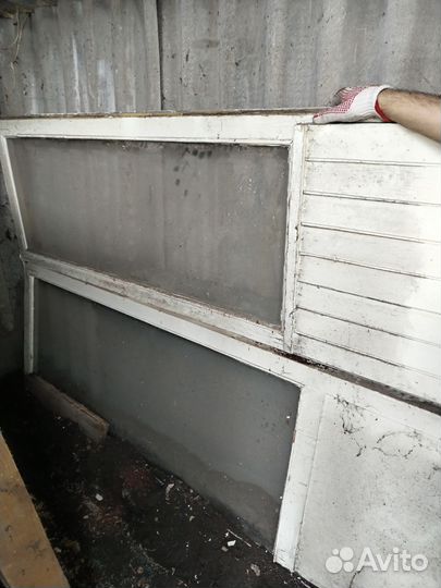 Деревянные окна со стеклопакетом бу