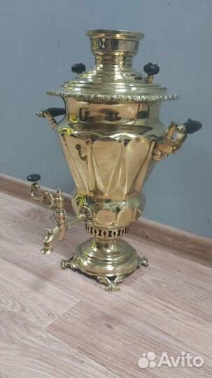 Самовар на дровах угольный