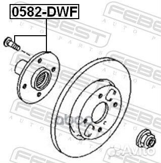 Ступица передняя (mazda demio DW3/DW5 1996-2002