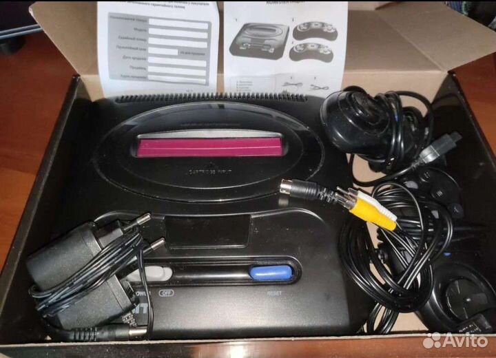 Sega mega drive 2 с играми новая