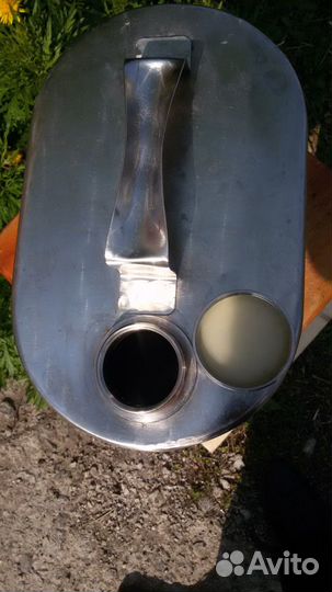 Канистра из пищевой нержавейки 6 л новая