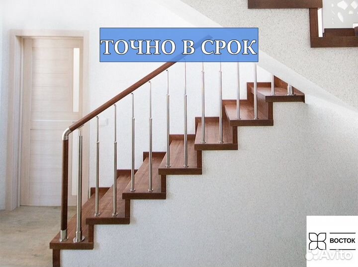 Облицовка лестниц деревом