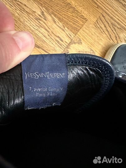 Yves saint laurent кеды